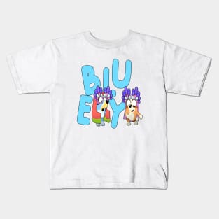 Bluey Funny Animated Movie Kids T-Shirt